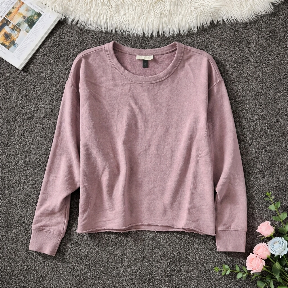 💙Universal Thread Casual Lavender Long Sleeve Top Size M